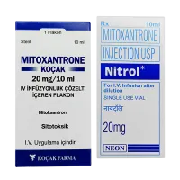 Фото Митоксантрон Коцак :: Нитрол Nitrol (аналог Онкотрон) 20мг/10мл №1