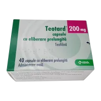 Фото Теотард (теофиллин) 200мг капс. N40