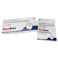 Фото Терипаратид (Форстео аналог) 250 мкг/мл, (Gemfrac) раствор для п/к введ. 2.4 мл №1