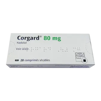 Коргард (Надолол) таблетки 80мг №28
