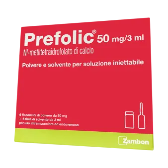 Префолик (Prefolic) ампулы 50мг 3мл №6