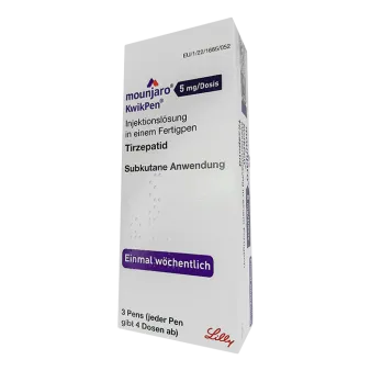 Мунджаро 5 мг / доза 12 доз :: Тирзепатид Mounjaro KwikPen 3шт