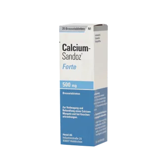 Кальций Сандоз Форте шипучие таб. 500мг №20