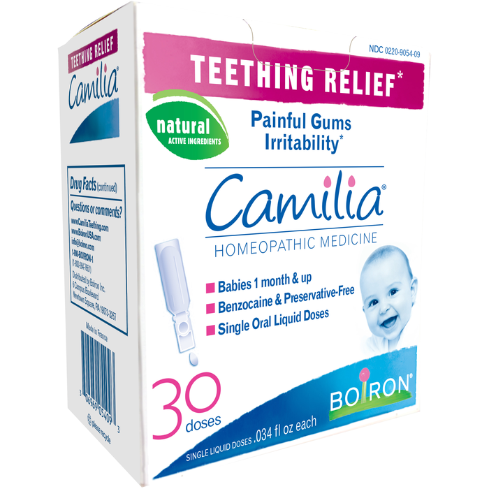 Камилия Camilia Boiron капли для прорезывания зубов, 30 жидких доз